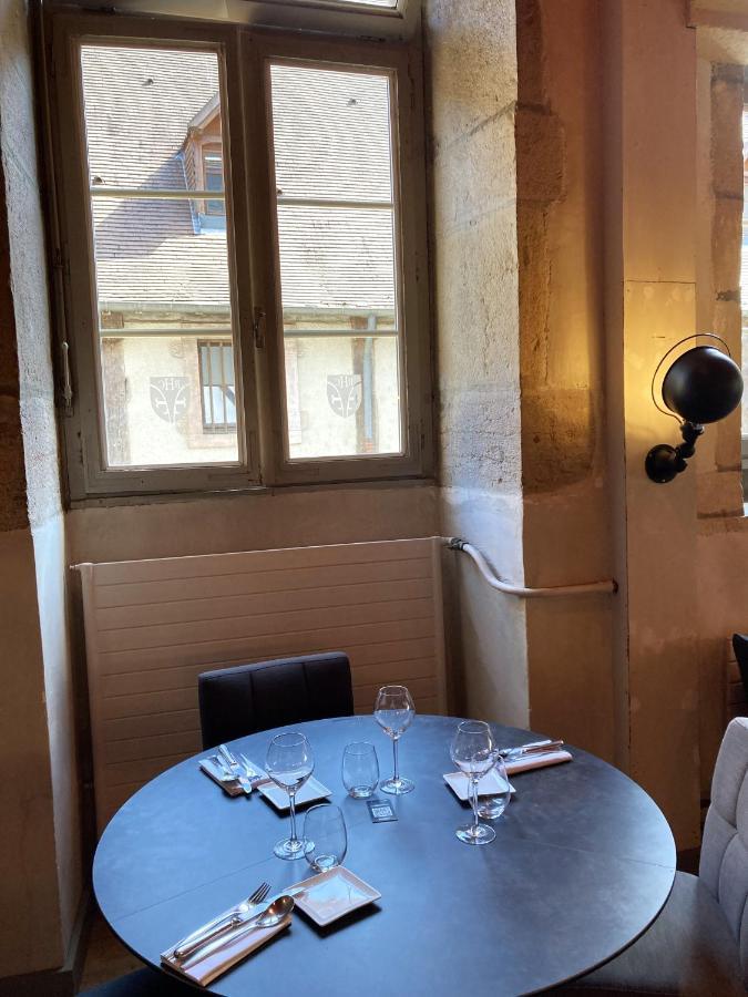 Le Corbeau Hotell Auxonne Eksteriør bilde