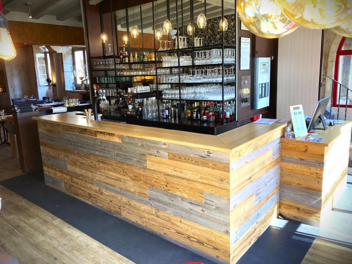 Le Corbeau Hotell Auxonne Eksteriør bilde
